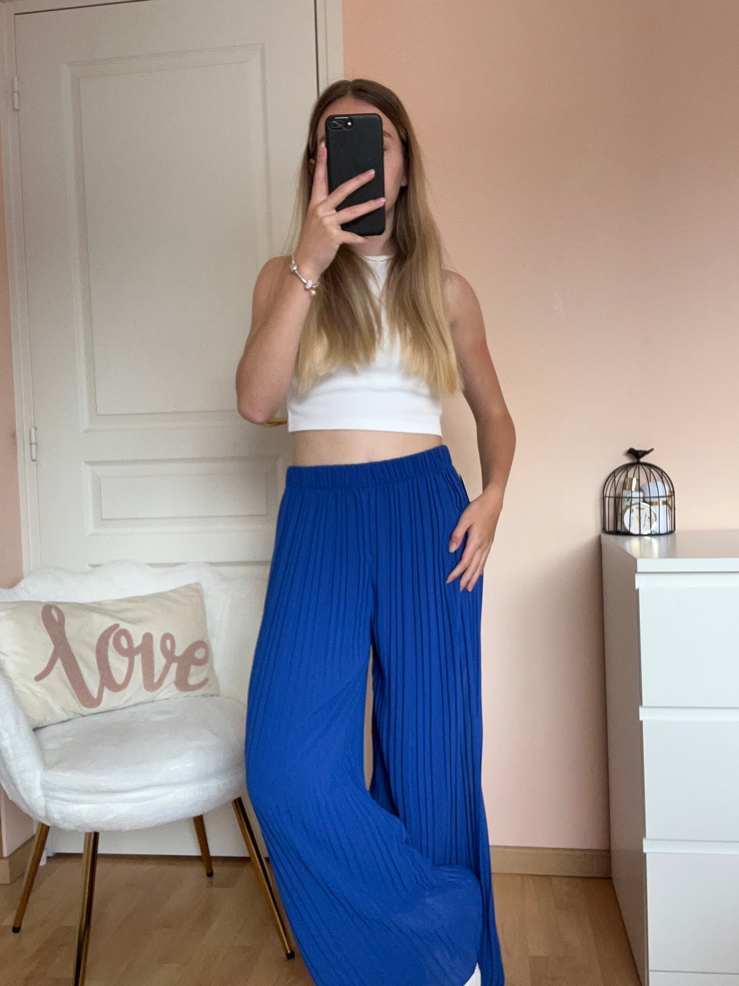 Pantalon plissée Clemence