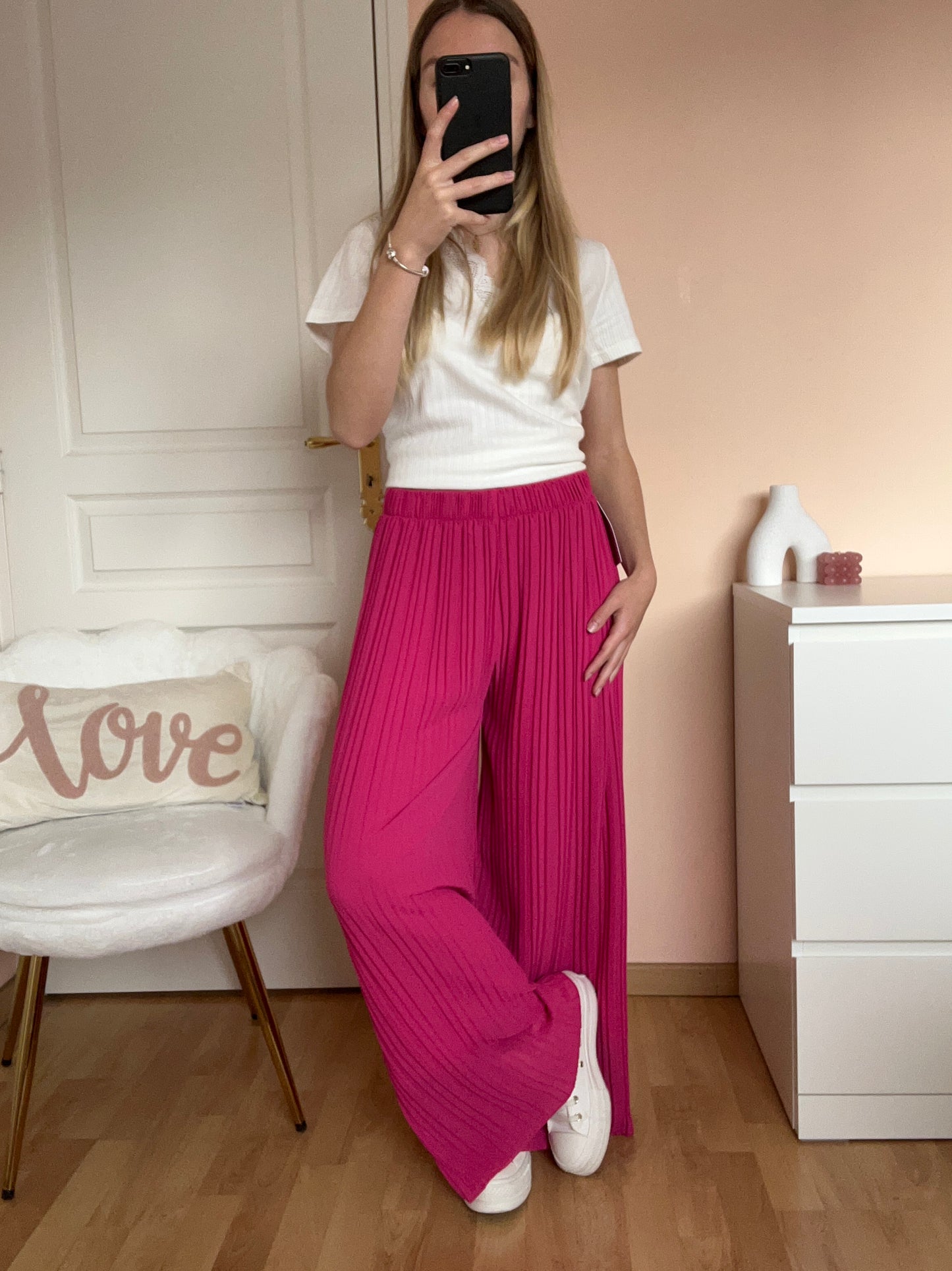 Pantalon plissée Clemence